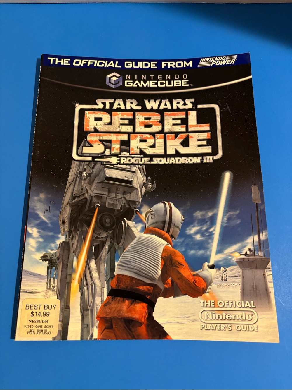 Star Wars Rebel Strike Rogue Squadron 3 Official Player’s guide for GameCube.